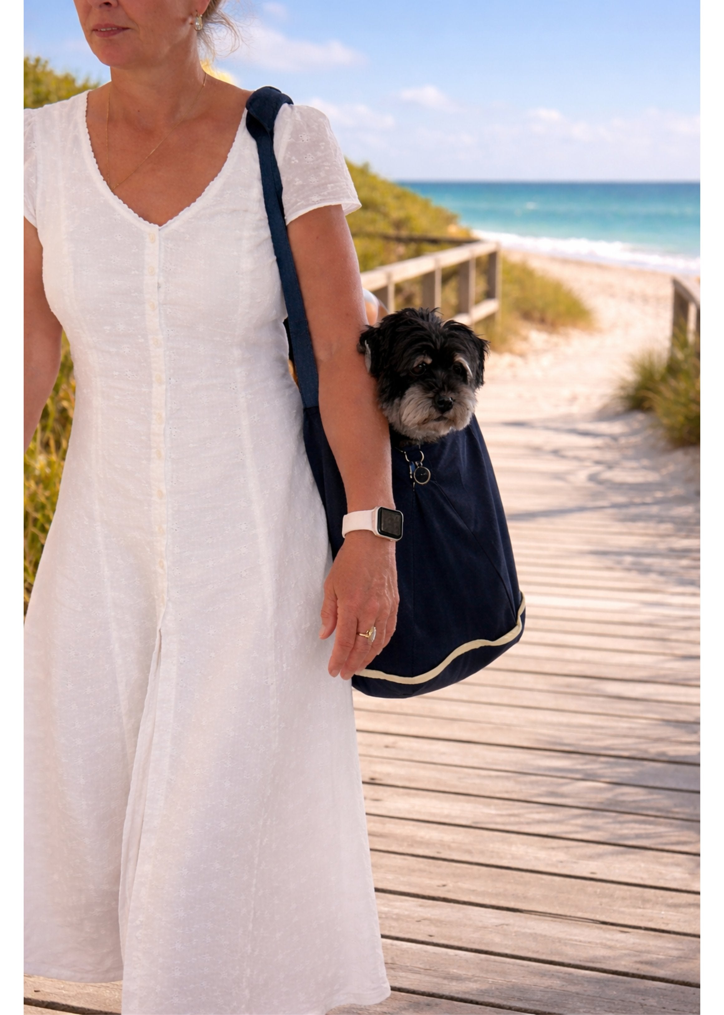 Paws Log In The Hollydaz | Foldable Dog Carrier Bag | Small Dogs Up To 7kg ...